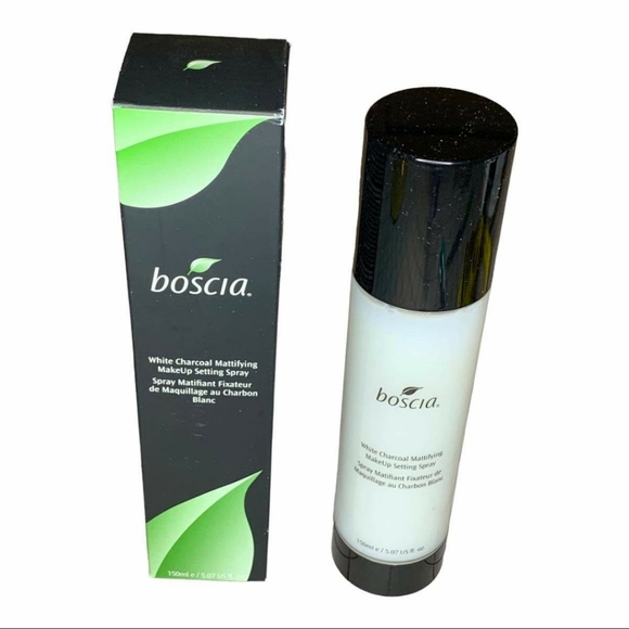 🌟🧚♀️Boscia DISCONTINUED White Charcoal Setting Spray NWT - Picture 3 of 7